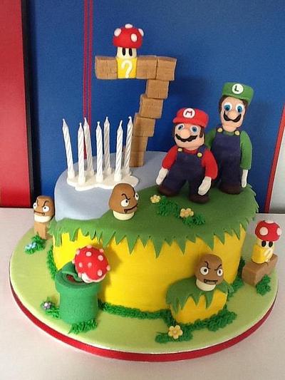 Super Mario Cake - Cake by Safron