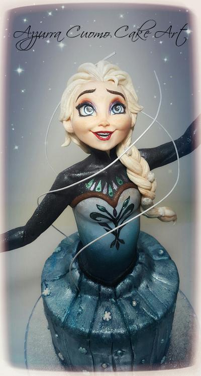 Queen Elsa- "Frozen" Cake - Cake by Azzurra Cuomo Cake Art