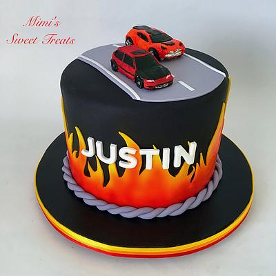 Drag Racing Cake - Cake by MimisSweetTreats