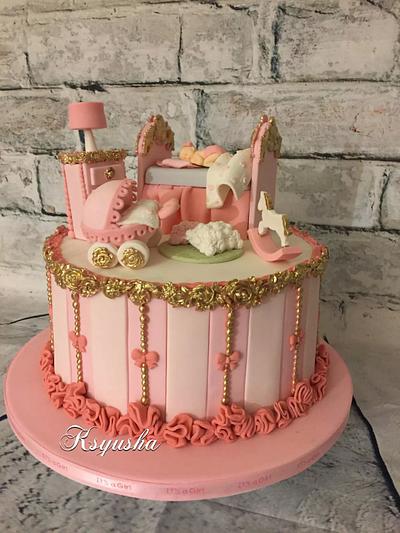 Babyshower - Cake by Ksyusha