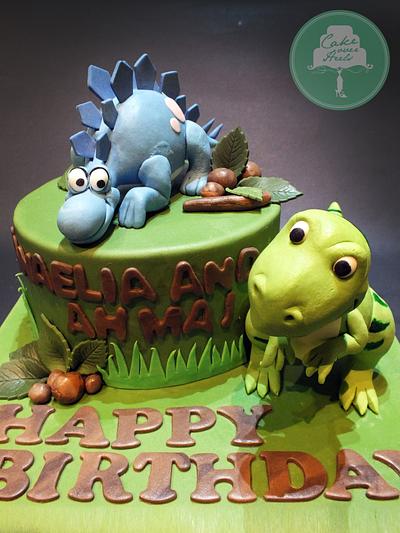 Dino Buddies - Cake by Nicholas Ang