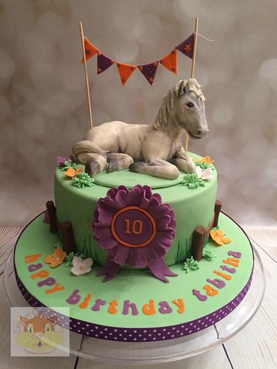 Horse cake - Cake by Elaine - Ginger Cat Cakery 