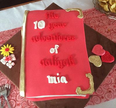 Book cake - Cake by Lamees Patel