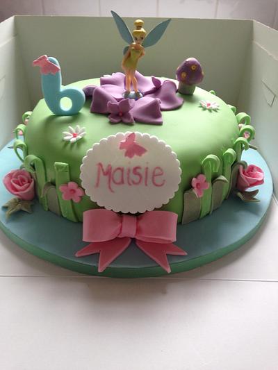 Tinker-bell - Cake by Debbiescakedesign