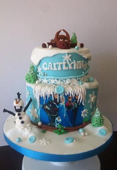Disney Frozen  - Cake by Jodie Taylor