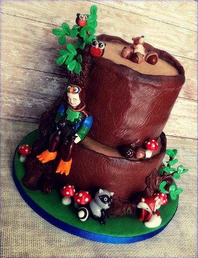 Woodland Friends - Cake by Stacy Lint