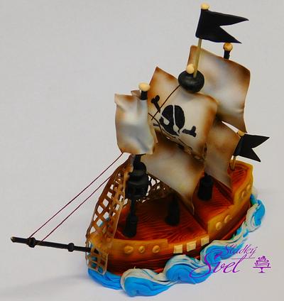 Pirate boat - Cake by Ela