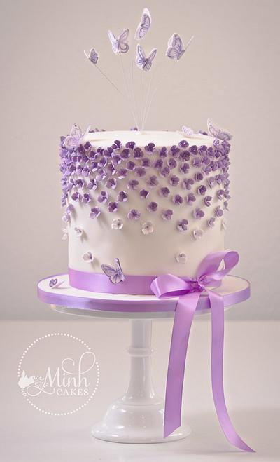 My first wedding cake - Cake by Xuân-Minh, Minh Cakes
