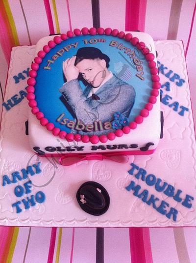 It's all about Olly Murs :)  - Cake by Chrissy Faulds