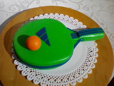 Ping-pong bat - Cake by Satir