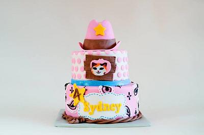 Sheriff Callie's Wild West Town Cake - Cake by Cake That Bakery