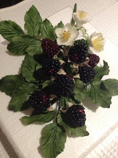Blackberries - Cake by Goldie's Celebration Cakes