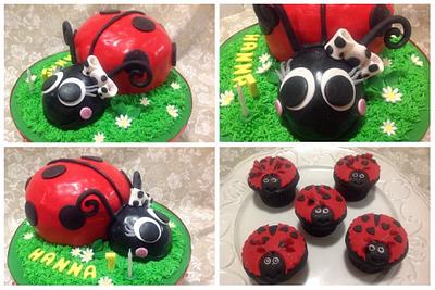Lady Bug - Cake by Chantelle's Cake Creations