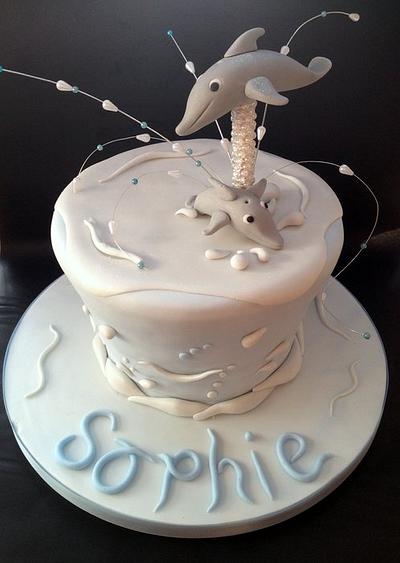 Dolphin Cake - Cake by Chocomoo