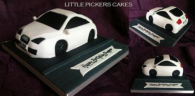 First audi tt car ! - Cake by little pickers cakes