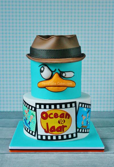 Phineas and Ferb & Perry the platypus cake - Cake by Tamara