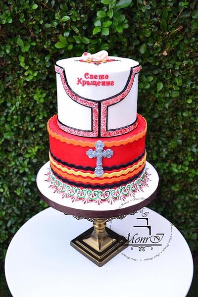 Baptism cake - Cake by Mina Avramova