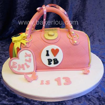 Paul's Boutique Pink Handbag Cake - Cake by Louise
