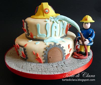 Fireman Sam cake - Cake by Clara