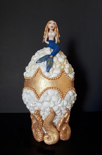 Tesoro de Mar Colaboracion Huevos de Pascua Estilo Faberge - Cake by Bia 