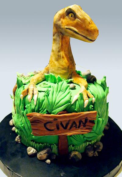Dinosaur Cake (T-rex) - Cake by Kutas Pasta