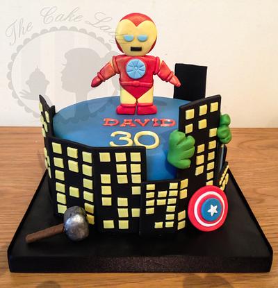 Marvel Avengers Cake! - Cake by Gemma Harrison