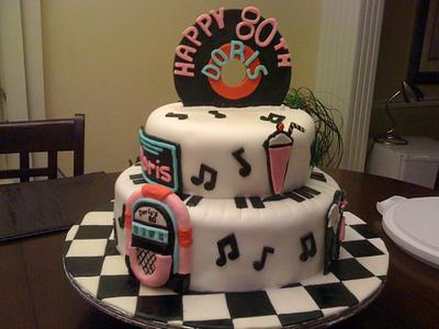 Back in the 50's  - Cake by manons195
