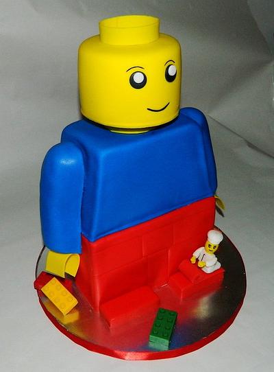 Lego Man Cake - Cake by Maureen