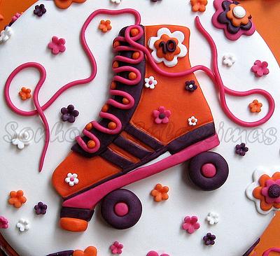 RollerSkate cake - Cake by Sonhos & Guloseimas - Cake Design