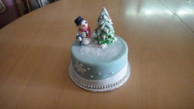 Christmas mini cake - Cake by Irina Vakhromkina