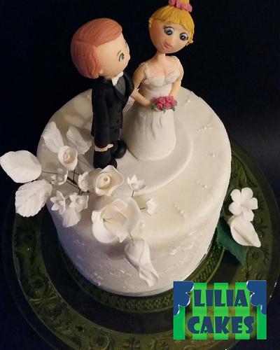Wedding Cake  - Cake by LiliaCakes