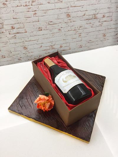 Wine Box  - Cake by Signature Cake By Shweta
