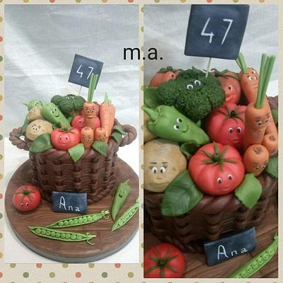 vegetables cake - Cake by Isabel