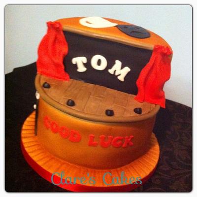 stage cake - Cake by Clare's Cakes - Leicester