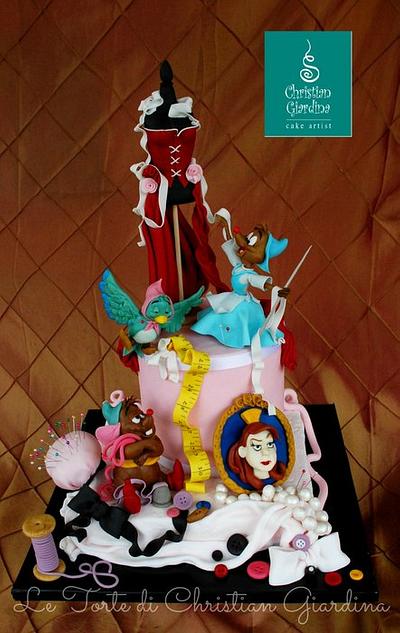 Fashion Cinderella Cake! - Cake by Christian Giardina