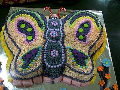 Buttercream Butterfly - Cake by Thia Caradonna