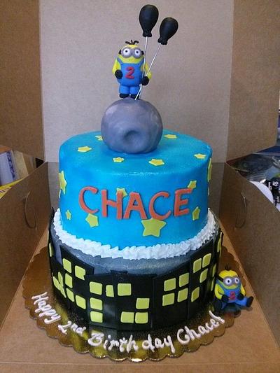 Despicable Me Minion Birthday Cake  - Cake by Jeana Byrd