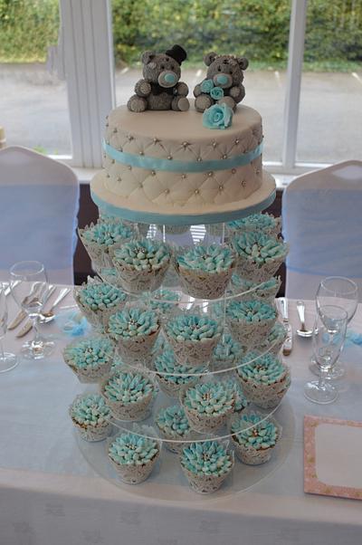 Tatty Teddy Inspired - Cake by Little Bluebird Cakes