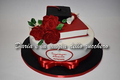Graduation cake - Cake by Daria Albanese
