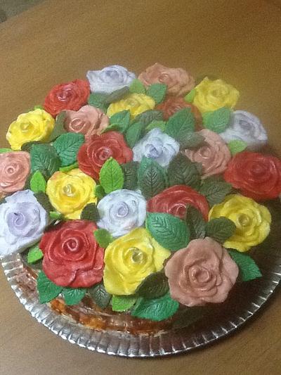Cesta Floral - Cake by Fabia Bevilaqua