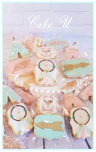 Boho Cookies - Cake by Veronica - @cakeuvee 