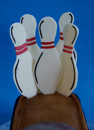 Bowling Cake - Cake by Cathy's Cakes