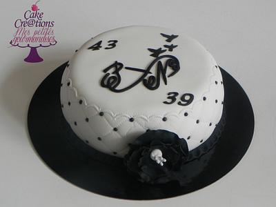 cake black and white  - Cake by cendrine
