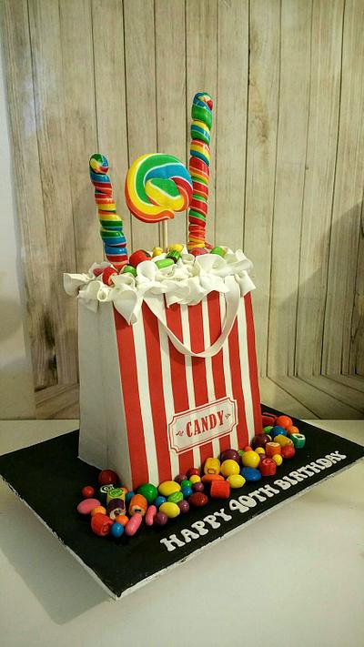 Sweet Bag Cake - Cake by Sugarism by Anne