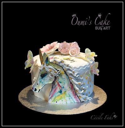 Unicorn Cake - Cake by Cécile Fahs
