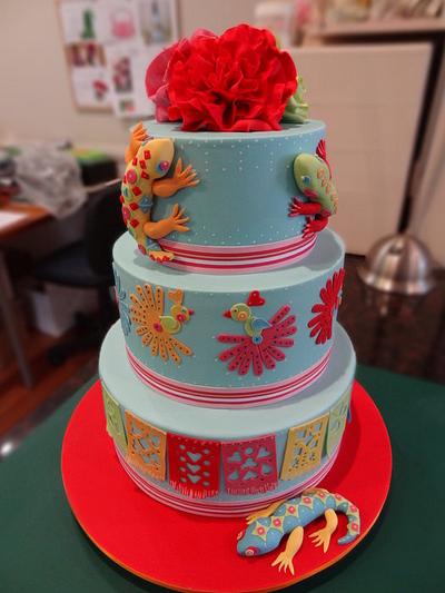 Mexican Fiesta Cake - Cake by Eleanor Heaphy
