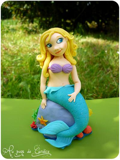Hussy mermaid - Cake by Au pays de Candice