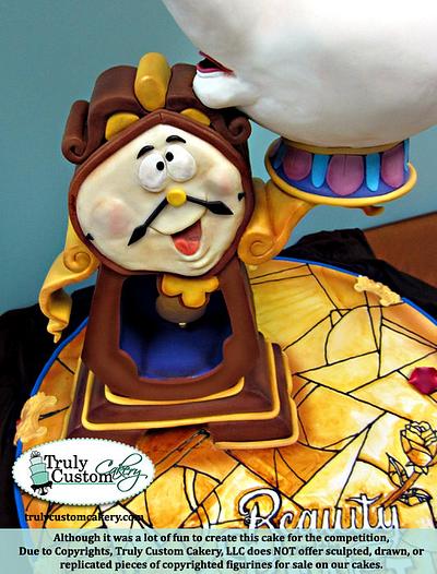 Beauty & The Beast Competition Cake - Cake by TrulyCustom