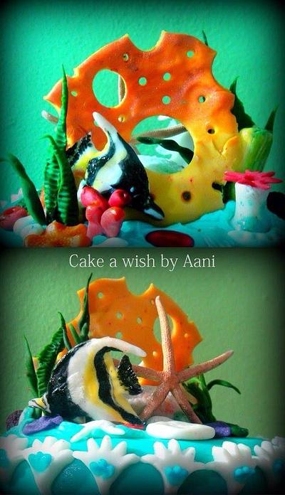 Under the sea edible cake topper - Cake by Aani