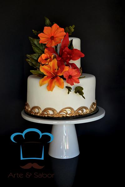 Tropical Bride  - Cake by José Pablo Vega